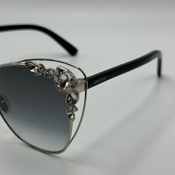 JIMMY CHOO Sunglasses Kyla/S 25TH 010 Palladium Women NEW - Picture 5 of 13